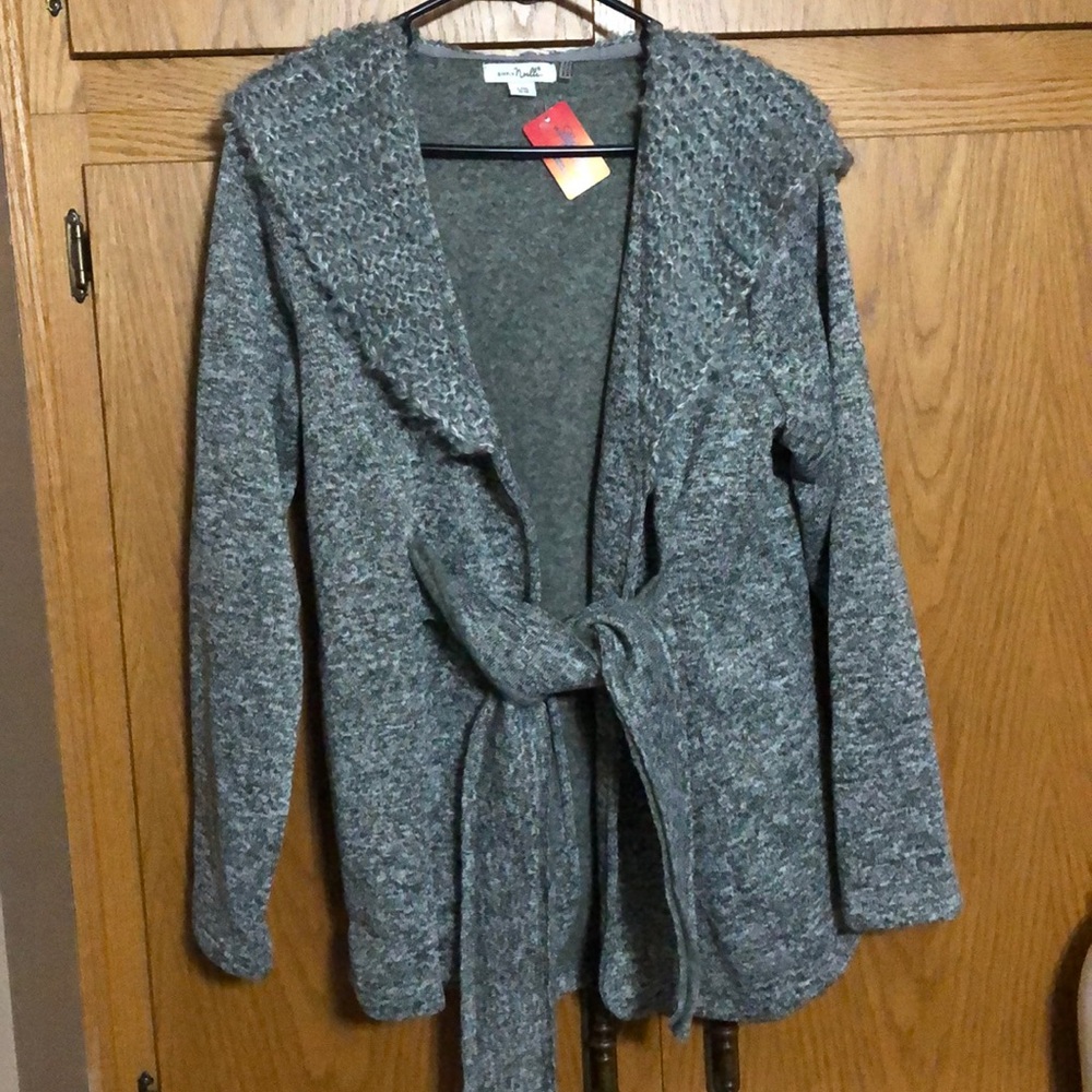 Sweater with hood